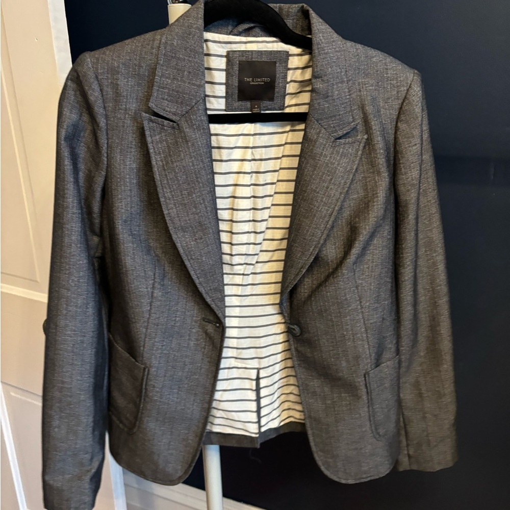 The Limited grey blazer